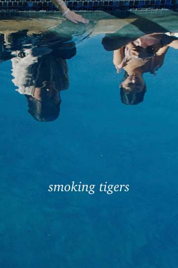 Smoking Tigers Poster