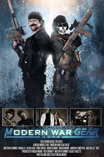 Modern War Gear Solid Poster