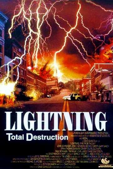 Lightning Fire from the Sky Poster