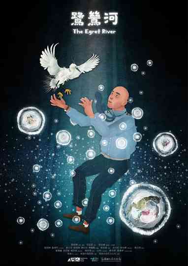 The Egret River Poster