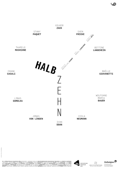 Halb Zehn Poster