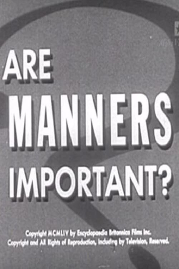 Are Manners Important