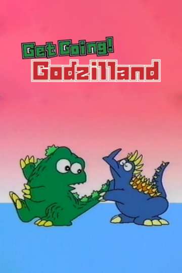Get Going! Godzilland: Hiragana Poster