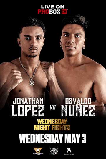 Jonathan Lopez vs. Osvaldo Nunez Poster