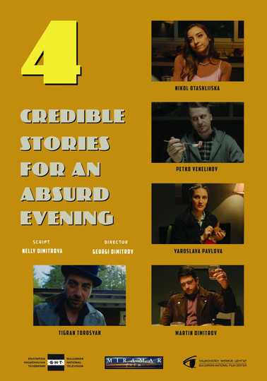 Four Credible Stories for an Absurd Evening Poster