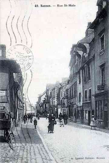 Once upon a time in Saint Malo street
