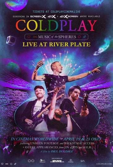 Coldplay: Music of the Spheres - Live at River Plate Poster