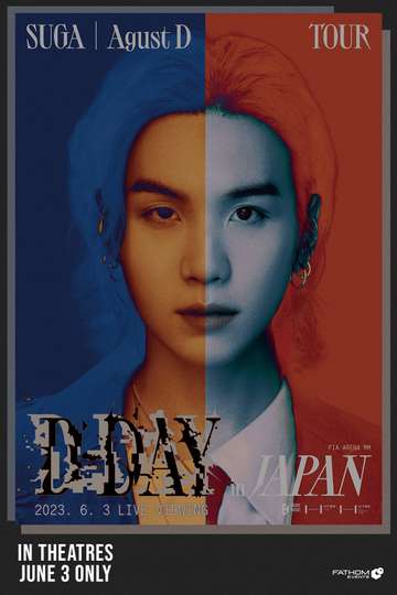 SUGA - Agust D TOUR “D-DAY” in JAPAN: LIVE Poster