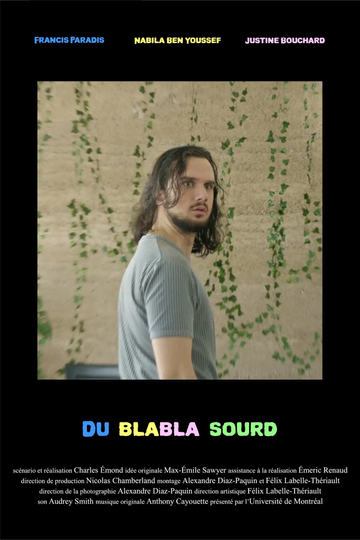 Du blabla sourd Poster