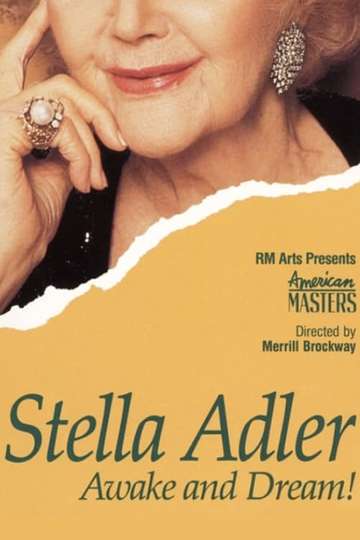 Stella Adler: Awake and Dream! Poster