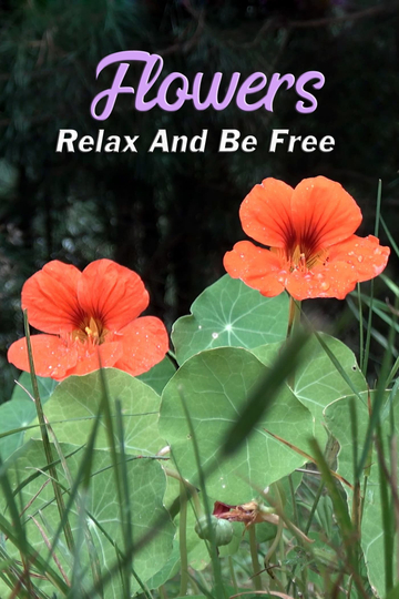 Flowers: Relax and Be Free Poster