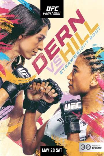 UFC Fight Night 223: Dern vs. Hill Poster