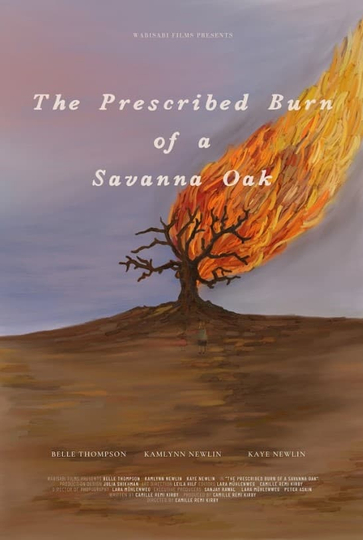 The Prescribed Burn of a Savanna Oak Poster