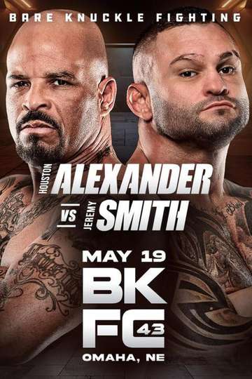BKFC 43: Alexander vs Smith Poster