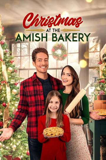 Christmas at the Amish Bakery movie poster