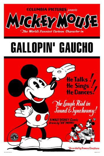 The Gallopin' Gaucho Poster