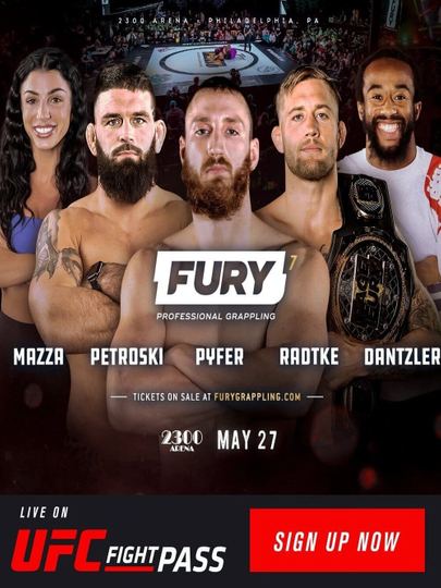 Fury Pro Grappling 7 Poster