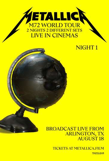 Metallica M72 World Tour Live from TX - Night 1 Poster