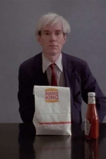 Andy Warhol Eating a Hamburger Poster