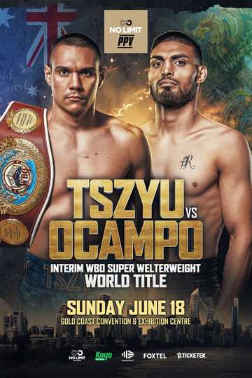 Tim Tszyu vs. Carlos Ocampo Poster