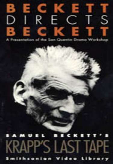 Beckett Directs Beckett: Krapp's Last Tape by Samuel Beckett Poster