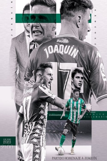 Partido de homenaje a Joaquín Poster