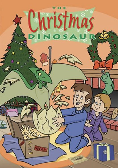 The Christmas Dinosaur Poster