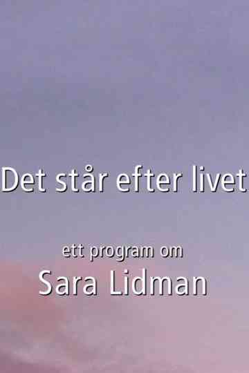 Det står efter livet