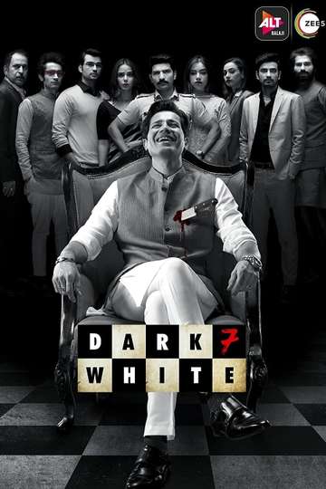 Dark 7 White Poster
