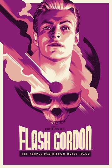 Purple Death from Outer Space Poster