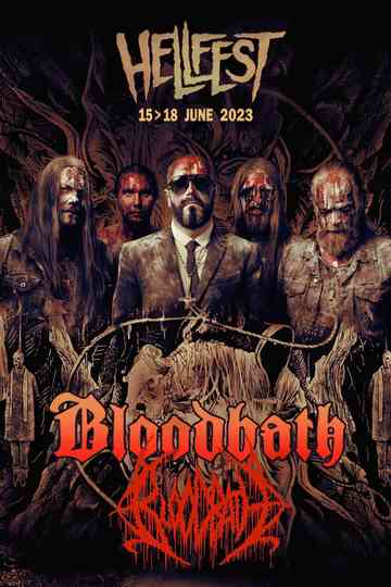Bloodbath - Hellfest 2023 Poster