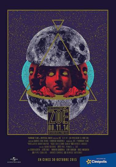 Zoé: 8.11.14 (Live at Foro Sol) Poster