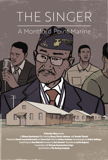 The Singer: A Montford Point Marine Poster