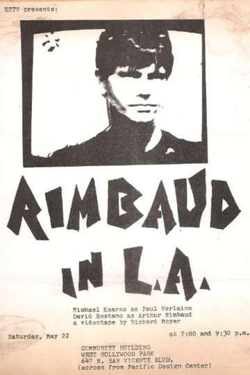 Rimbaud in L.A. Poster