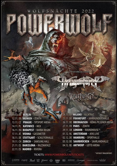 Powerwolf - Live at Oberhausen 2022