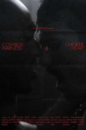 Cowboy, Choker, Harness & Heart Poster