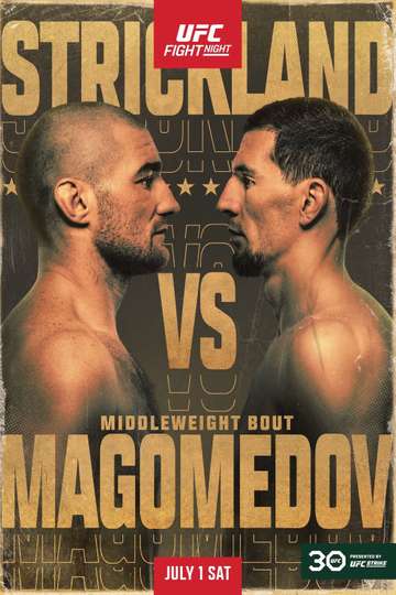 UFC on ESPN 48: Strickland vs. Magomedov Poster