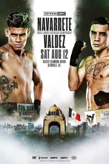 Emanuel Navarrete vs. Oscar Valdez Poster