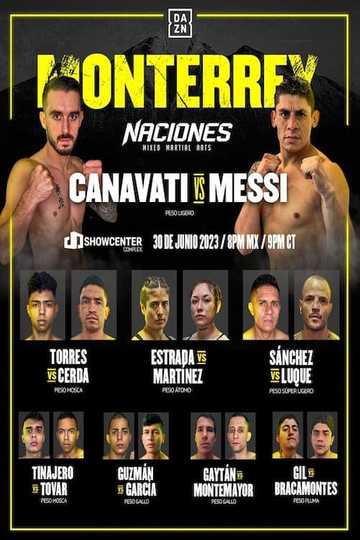 Naciones MMA 15: Monterrey Poster