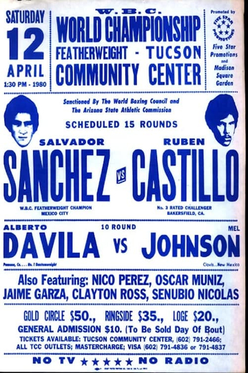 Salvador Sanchez vs. Ruben Castillo