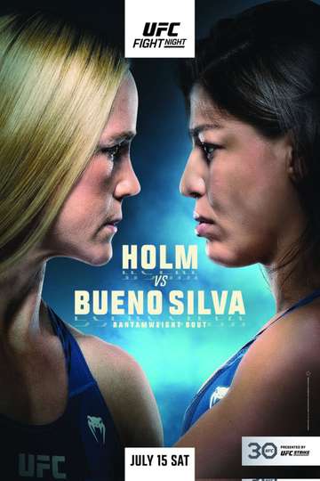 UFC on ESPN 49: Holm vs. Bueno Silva Poster