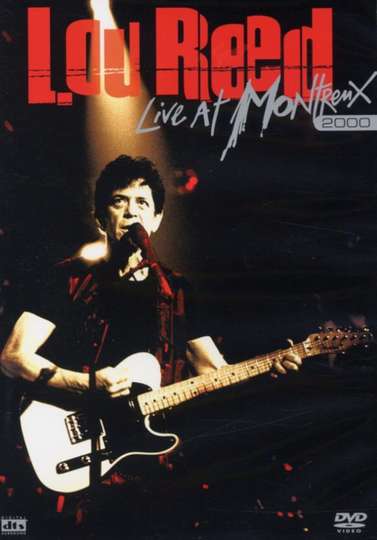 Lou Reed Transformer  Live at Montreux 2000 Poster