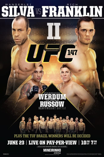 UFC 147 Silva vs Franklin II Poster