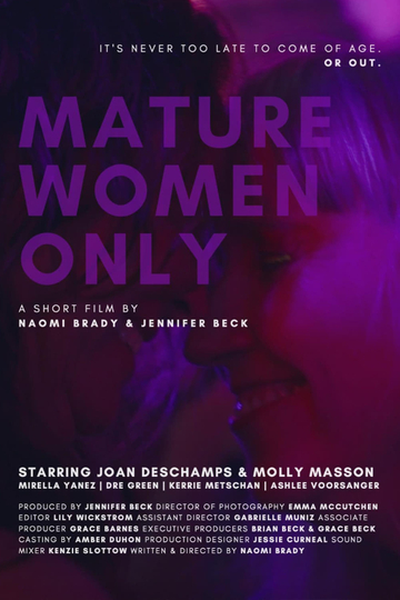 Mature Women Only Poster