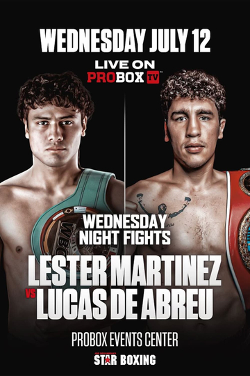 Lester Martinez vs. Lucas de Abreu Poster