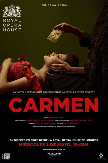 Royal Opera House 2023/24: Carmen Poster