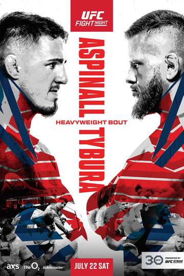 UFC Fight Night 224: Aspinall vs. Tybura Poster
