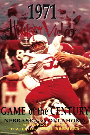 Game of the Century: Nebraska vs. Oklahoma Poster