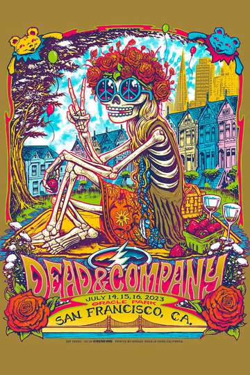 Dead & Company: 2023-07-16 Oracle Park, San Francisco, CA, USA Poster