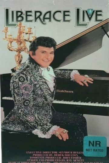 Liberace Live Poster